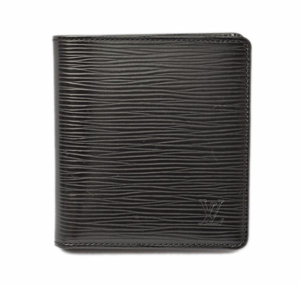 l 17 0070 1 Louis Vuitton Portobier Wallet FEpi Noir