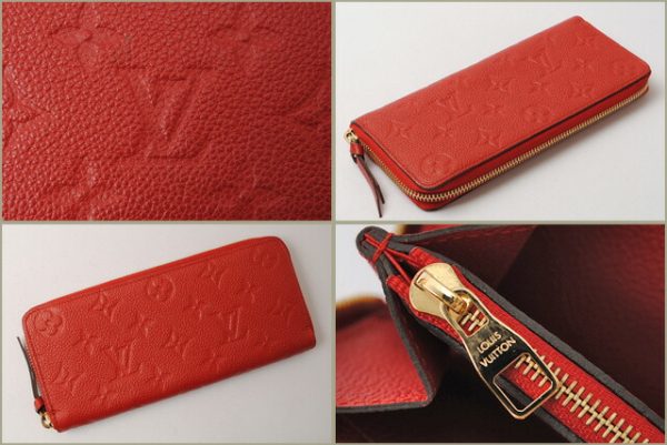 l 17 0077 4 Louis Vuitton Clemence Wallet Long Monogram Threes