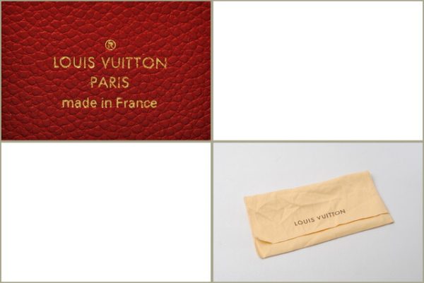 l 17 0077 6 Louis Vuitton Clemence Wallet Long Monogram Saffron