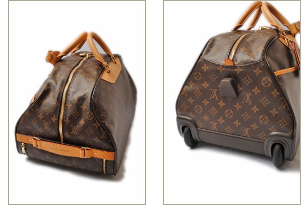 l 17 0078 4 Louis Vuitton Deauville Monogram Bag Brown