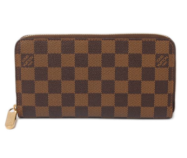 l 17 0079 1 Louis Vuitton Zippy Wallet Damier Wallet Brown