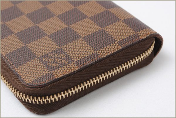 l 17 0079 6 Louis Vuitton Zippy Wallet Damier Wallet Brown