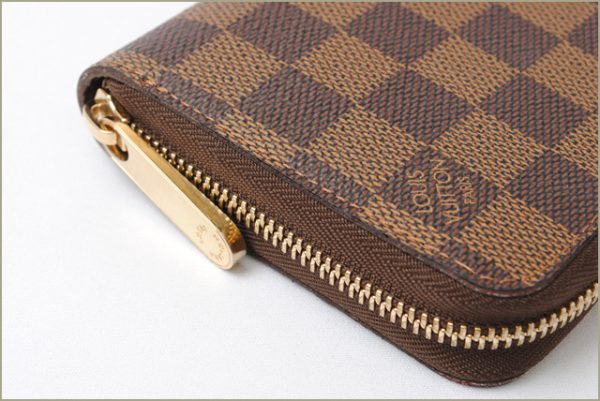 l 17 0079 7 Louis Vuitton Zippy Wallet Damier Wallet Brown