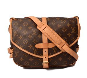 l 17 0082 1 LOUIS VUITTON Monogram PVC Sack Shopping Shoulder Bag Brown