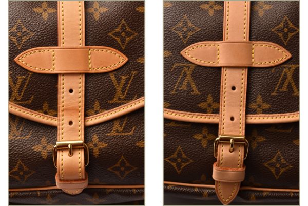 l 17 0082 3 Louis Vuitton Shoulder Bag Saumur Monogram