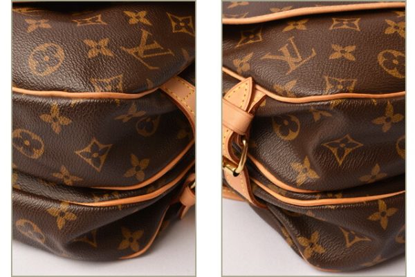 l 17 0082 8 Louis Vuitton Shoulder Bag Saumur Monogram