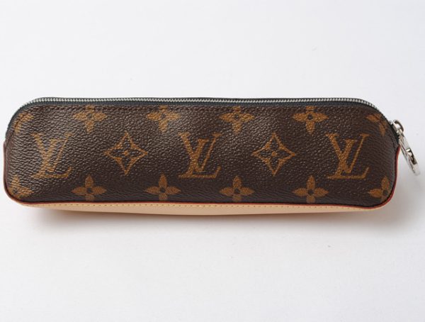 l 17 0087 1 Louis Vuitton Truth Elisabeth Monogram Pen Case Blue