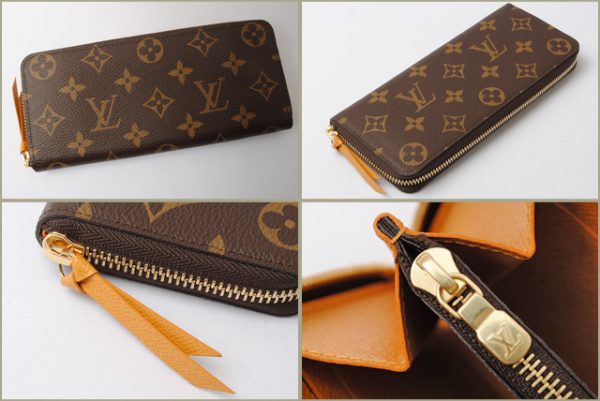 l 17 0092 3 Louis Vuitton Portefeuil Clemence Monogram Wallet Yellow