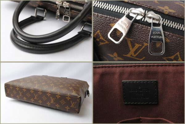 l 17 0111 6 Louis Vuitton Porte de Cumin Joule Macassar Bag Brown