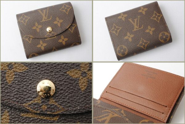 l 17 0129 4 Louis Vuitton Hélène Wallet Monogram Brown