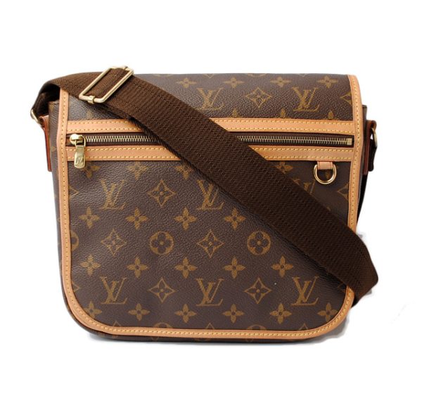 l 17 0131 1 Louis Vuitton Messenger Bosfall PM Monogram Shoulder Bag Brown