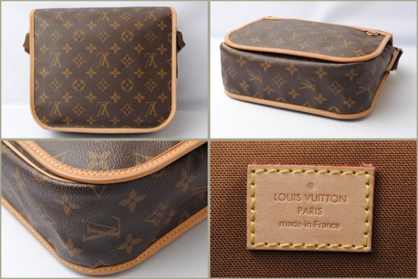 l 17 0131 6 Louis Vuitton Messenger Bosfall PM Monogram Shoulder Bag Brown