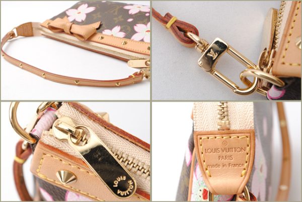 l 17 0135 4 Louis Vuitton Cherry Blossom Pochette Monogram