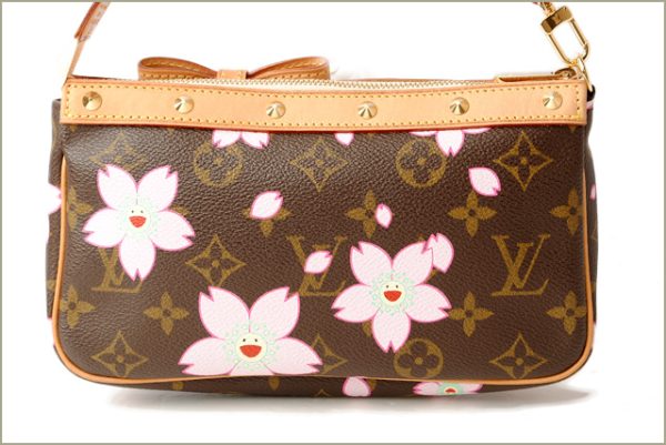 l 17 0135 5 Louis Vuitton Cherry Blossom Pochette Monogram