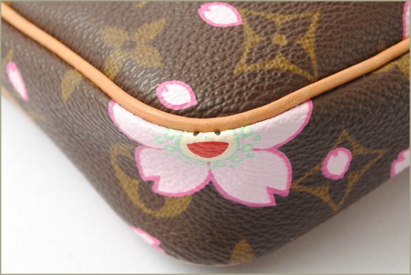 l 17 0135 8 Louis Vuitton Cherry Blossom Pochette Monogram