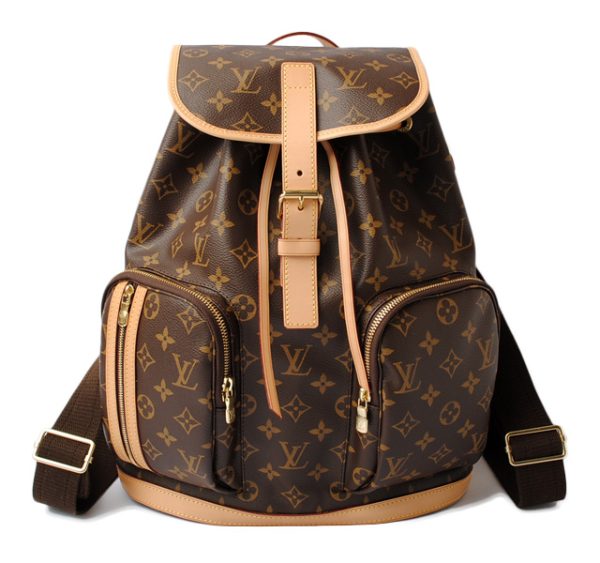 l 17 0137 1 Louis Vuitton Sac à de Bosfort Monogram Backpack Brown