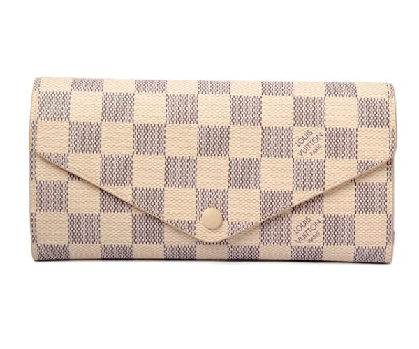 l 17 0144 1 Louis Vuitton Josephine Wallet Long Damier Azur