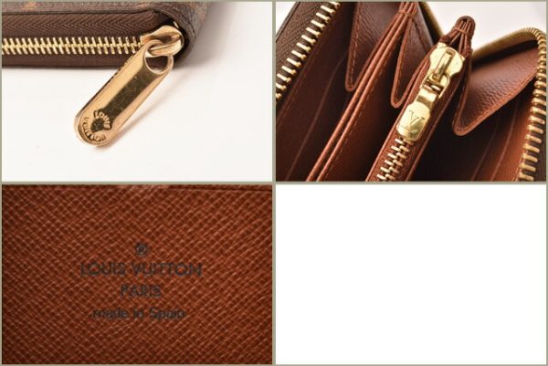 l 18 0004 7 Louis Vuitton Zippy Wallet Monogram