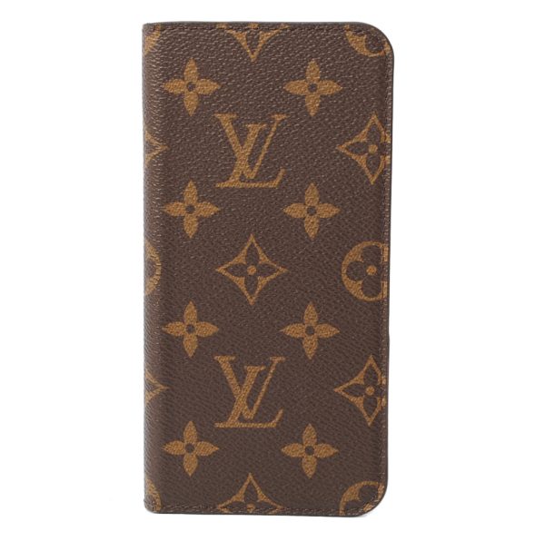 l 18 0007 1 Louis Vuitton iPhone Folio Case Damier Graphite Case