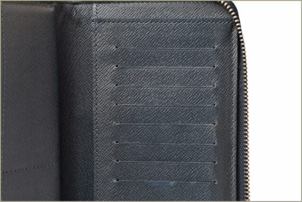 l 18 0009 7 Louis Vuitton Long Wallet Zippy Wallet Taiga Ocean