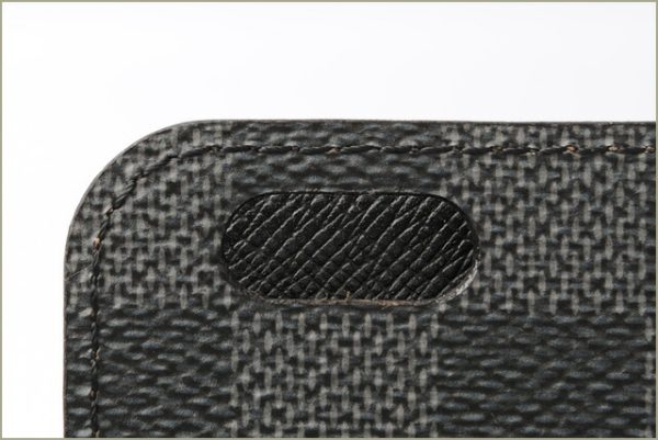 l 18 0017 6 Louis Vuitton iPhone 6+ Folio Case Damier Graphite