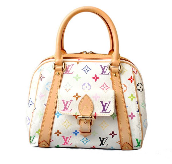 l 18 0020 1 Louis Vuitton Priscilla Handbag Multicolor Bronze