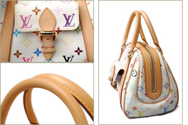 l 18 0020 3 Louis Vuitton Priscilla Handbag Multicolor Bronze