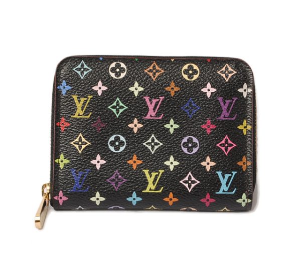 l 18 0039 1 Louis Vuitton Coin Case Zippy Coin Monogram Multicolor Grenard