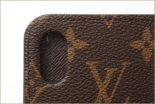 l 18 0041 6 Louis Vuitton iPhone Folio Case Monogram Brown