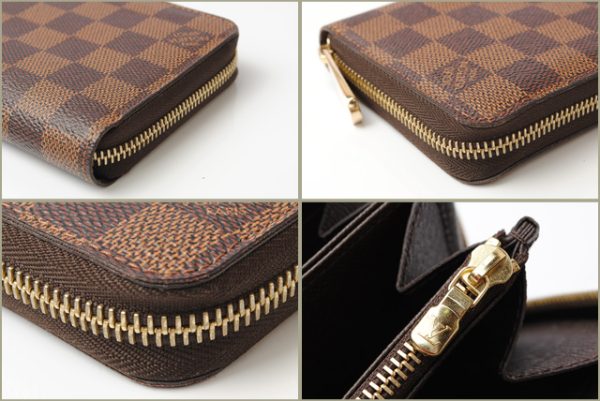 l 18 0047 4 Louis Vuitton Long Wallet Zippy Wallet Damier