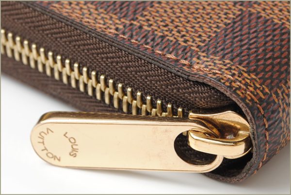 l 18 0047 5 Louis Vuitton Zippy Wallet Long Damier Brown