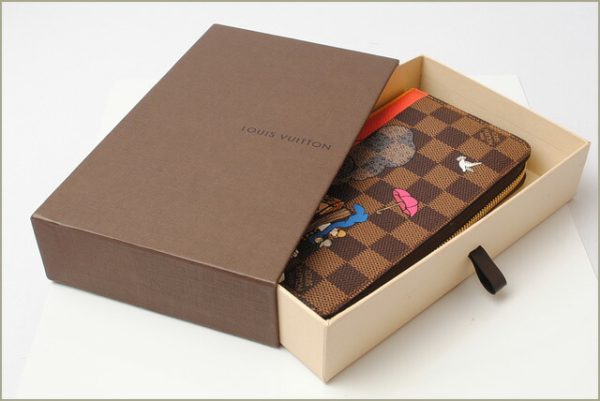 l 18 0048 6 Louis Vuitton Long Wallet Zippy Wallet Damier