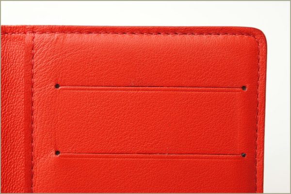 l 18 0049 6 Louis Vuitton Organizer de Poche Card Case Damier Red