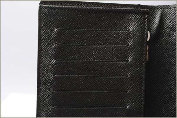 l 18 0053 7 Louis Vuitton Braza Wallet Long Damier Graphite Black