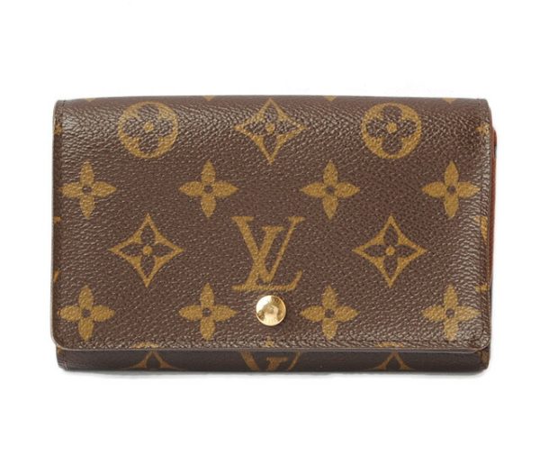 l 18 0054 1 Louis Vuitton Wallet Portefeuille Tresor Monogram