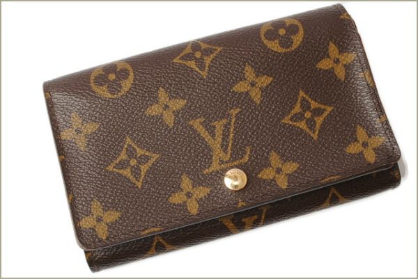 l 18 0054 2 Louis Vuitton Wallet Portefeuille Tresor Monogram