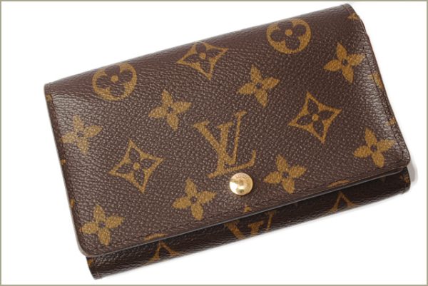 l 18 0054 2 Louis Vuitton Tresor Wallet Monogram Brown