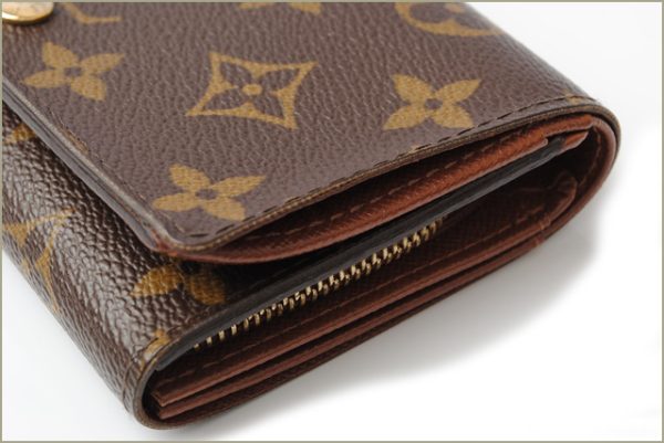 l 18 0054 3 Louis Vuitton Tresor Wallet Monogram Brown