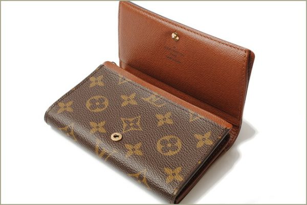 l 18 0054 6 Louis Vuitton Wallet Portefeuille Tresor Monogram