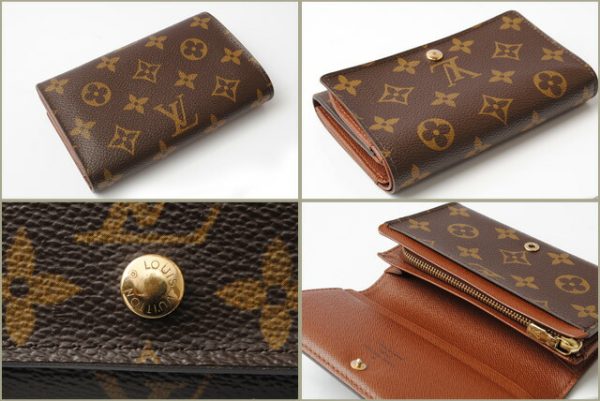 l 18 0054 7 Louis Vuitton Wallet Portefeuille Tresor Monogram