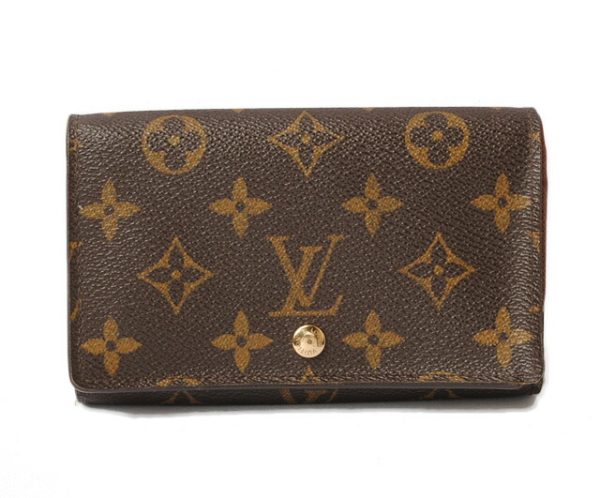 l 18 0055 1 Louis Vuitton Wallet Portefeuille Tresor Monogram