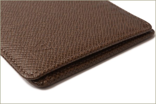 l 18 0058 3 Louis Vuitton Wallet Portefeuille Multiple Taiga Grizzli