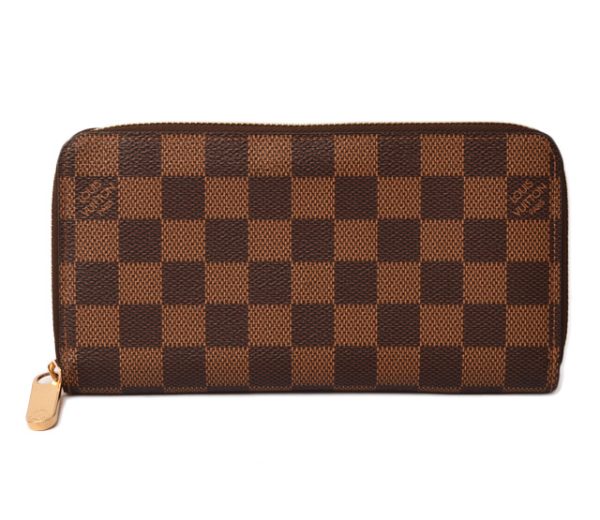 l 18 0063 1 Louis Vuitton Long Wallet Zippy Wallet Damier