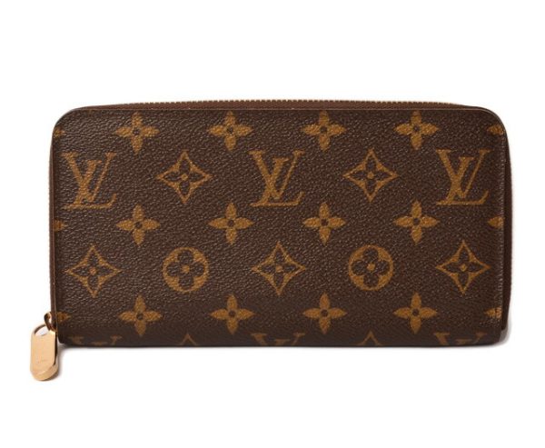 l 18 0064 1 Louis Vuitton Zippy Wallet Long Monogram Brown