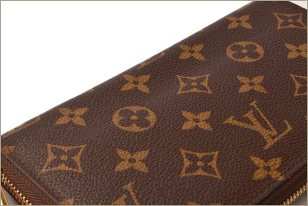 l 18 0064 6 Louis Vuitton Zippy Wallet Long Monogram Brown