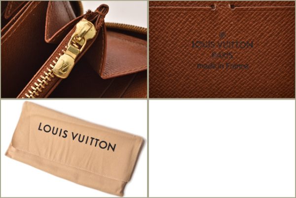 l 18 0064 7 Louis Vuitton Zippy Wallet Long Monogram Brown