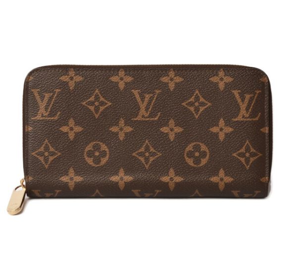 l 18 0065 1 Louis Vuitton Zippy Wallet Long Monogram Brown