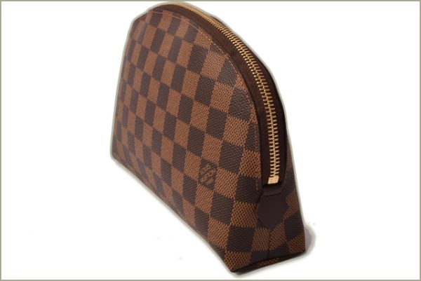 l 18 0066 2 Louis Vuitton Pochette GM Pouch Damier Brown