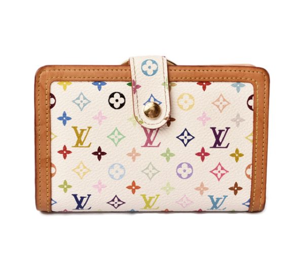 l 18 0067 1 Louis Vuitton Wallet Portefeuil Viennois Multicolor Bronne