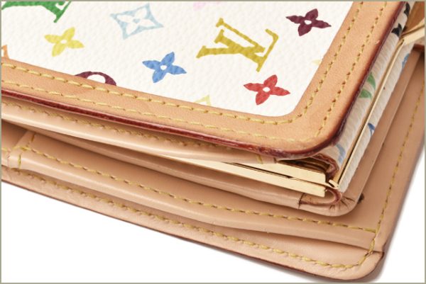 l 18 0067 5 Louis Vuitton Wallet Portefeuil Viennois Multicolor Bronne